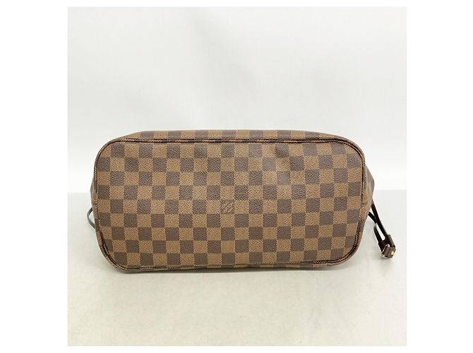 Borsa Tote Louis Vuitton Damier Neverfull MM Damier ebene - vista 3