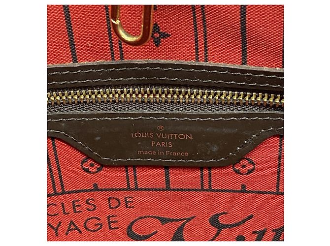 Borsa Tote Louis Vuitton Damier Neverfull MM Damier ebene - vista 5