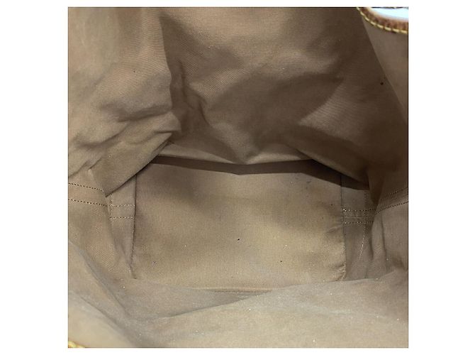 Borsa a tracolla Louis Vuitton Monogram Noe Marrone - vista 4