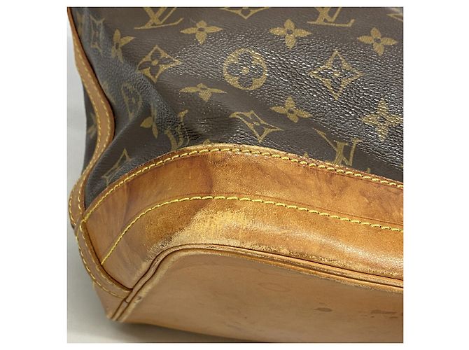 Borsa a tracolla Louis Vuitton Monogram Noe Marrone - vista 6