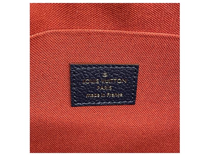 Louis Vuitton Monogram Empreinte Pochette Felicie Rosso - vista 5
