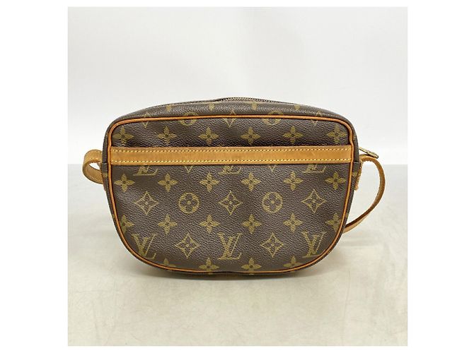 Bolso de hombro Louis Vuitton Monogram Jeune Fille PM Castaño - vista 11
