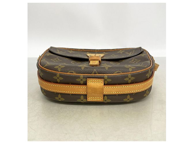 Bolso de hombro Louis Vuitton Monogram Jeune Fille PM Castaño - vista 3