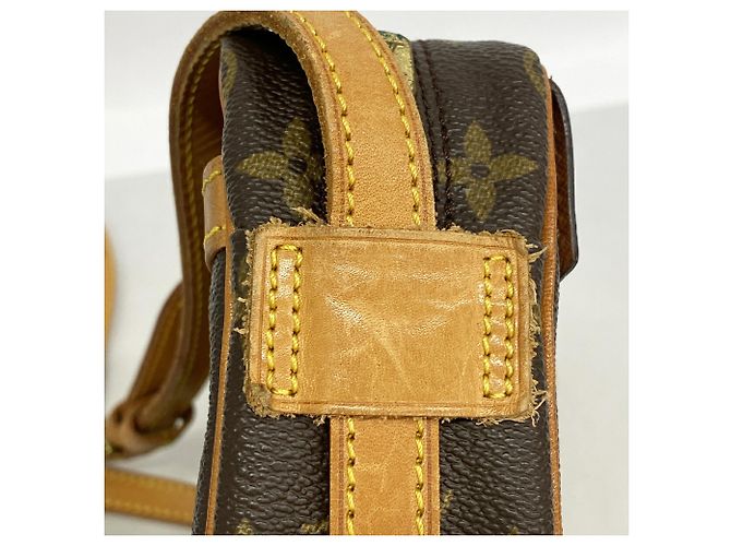 Bolso de hombro Louis Vuitton Monogram Jeune Fille PM Castaño - vista 6