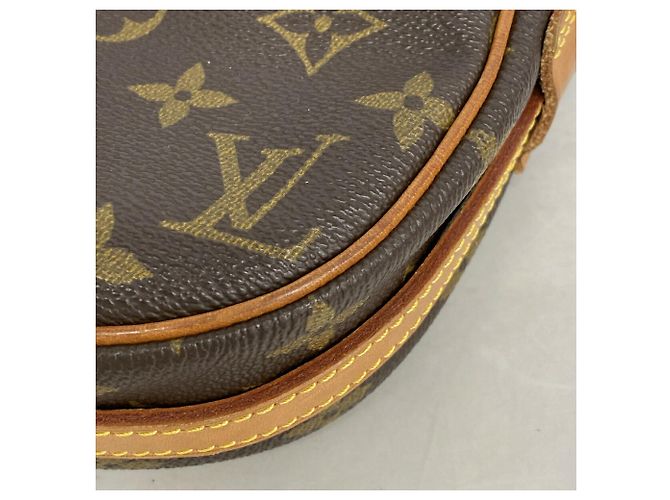 Bolso de hombro Louis Vuitton Monogram Jeune Fille PM Castaño - vista 9