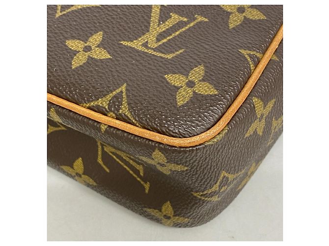 Borsa a pochette Louis Vuitton Monogram Compiegne 23 Marrone - vista 7