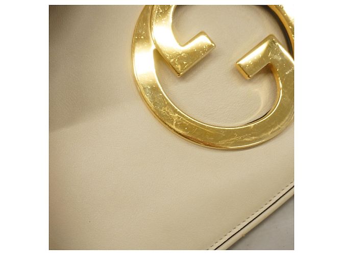 Borsa a tracolla Gucci Blondie Beige - vista 11