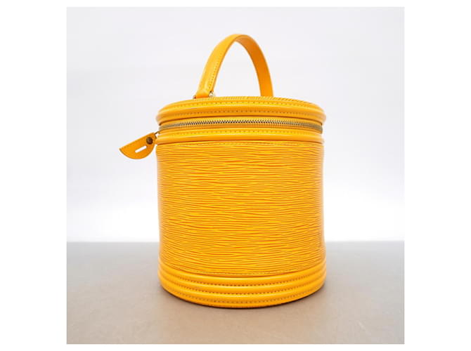 Borsa Louis Vuitton Epi Cannes Giallo - vista 2