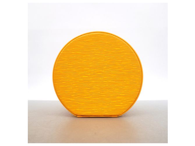 Borsa Louis Vuitton Epi Cannes Giallo - vista 3
