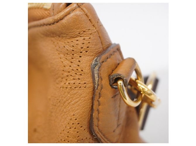 Borsa Louis Vuitton Mahina Selene PM Caramello - vista 7