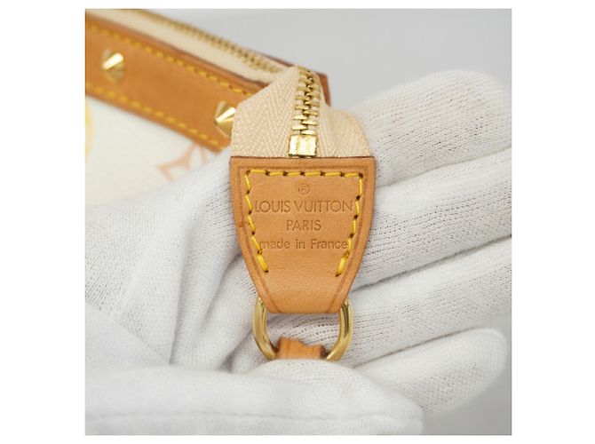 Louis Vuitton Monogram Multicolor Pochette Accessoires Weiß - Ansicht 8