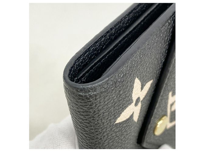 Cartera Tri-fold Louis Vuitton Negro Crudo - vista 5