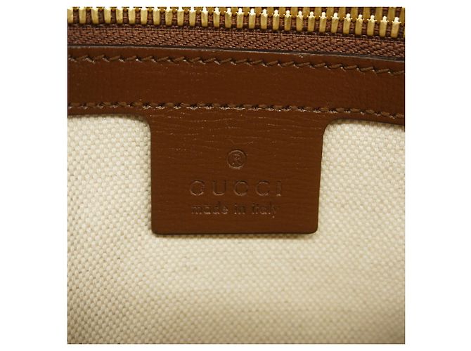 Borsa a tracolla Gucci GG Supreme Marrone - vista 5