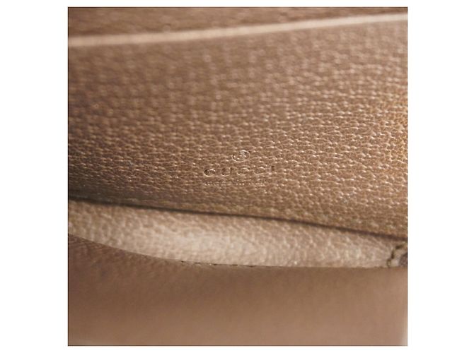 Cartera bi-fold Gucci Ophidia Castaño - vista 4