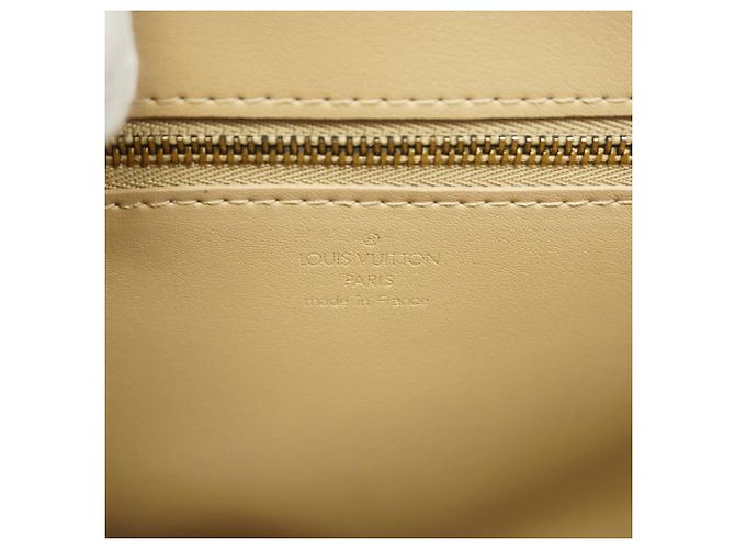 Borsa a tracolla Louis Vuitton Vernis Christie GM Beige - vista 5