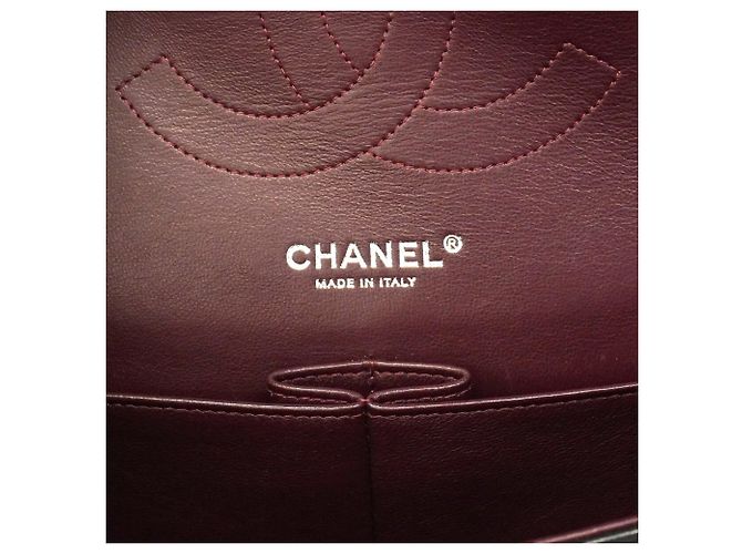 Borsa a tracolla Chanel in pelle d'agnello nera Nero - vista 5