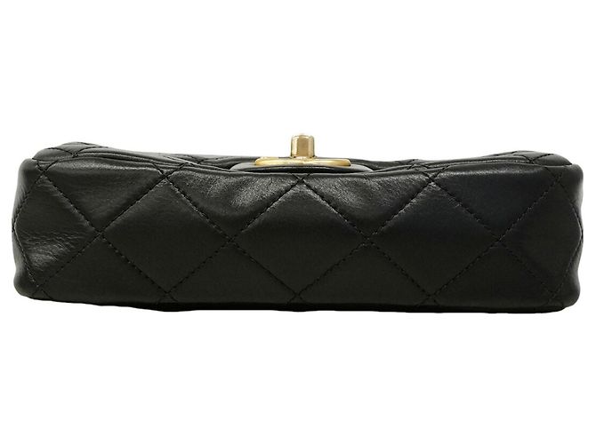 Borsa a tracolla Chanel Mini Matelassé con catena Nero - vista 3