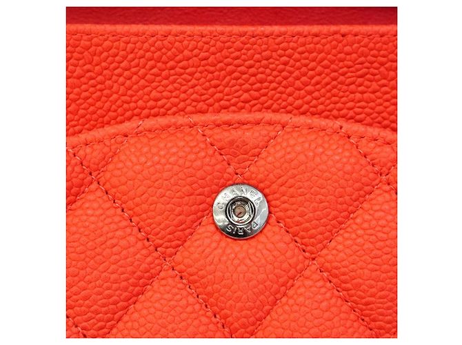 Borsa a tracolla Chanel Matelassé Rosso - vista 10
