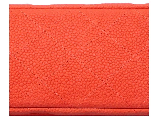 Borsa a tracolla Chanel Matelassé Rosso - vista 12