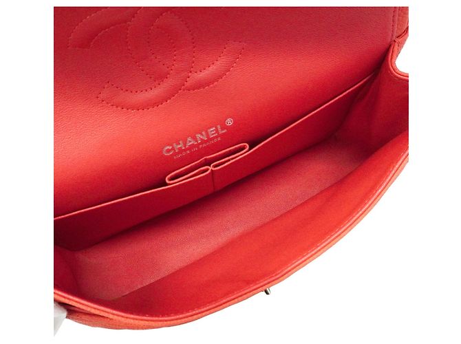 Borsa a tracolla Chanel Matelassé Rosso - vista 4