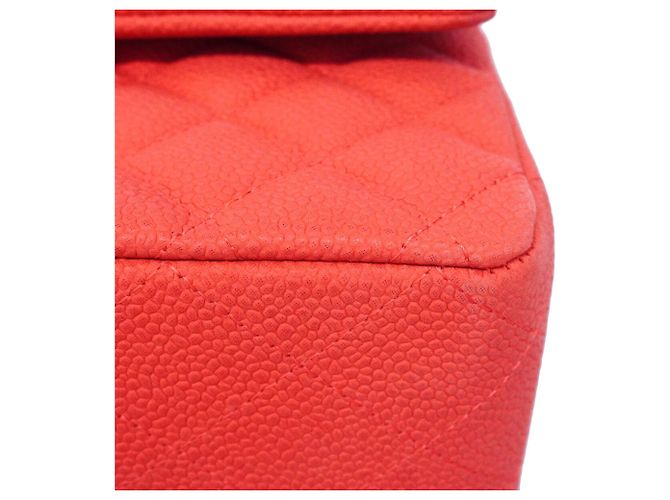 Borsa a tracolla Chanel Matelassé Rosso - vista 6