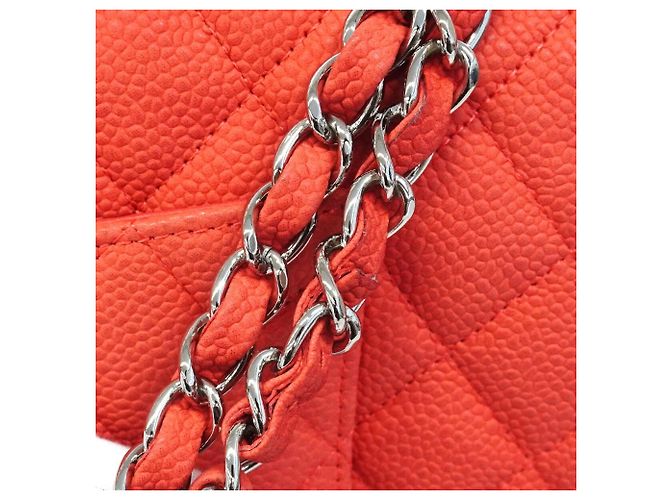 Borsa a tracolla Chanel Matelassé Rosso - vista 8