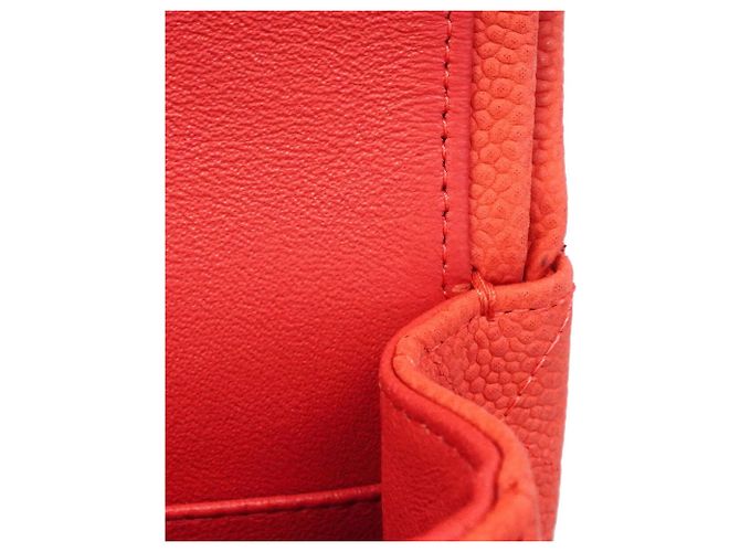Borsa a tracolla Chanel Matelassé Rosso - vista 9
