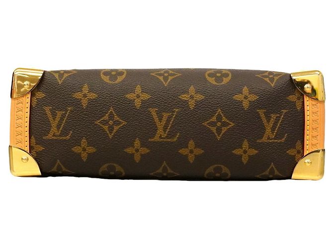 Borsa Louis Vuitton Monogram Trunk MM Marrone - vista 3