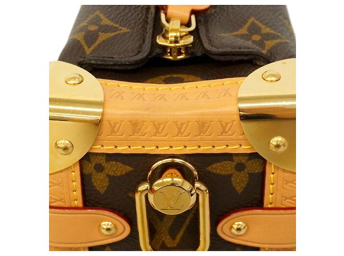 Borsa Louis Vuitton Monogram Trunk MM Marrone - vista 6
