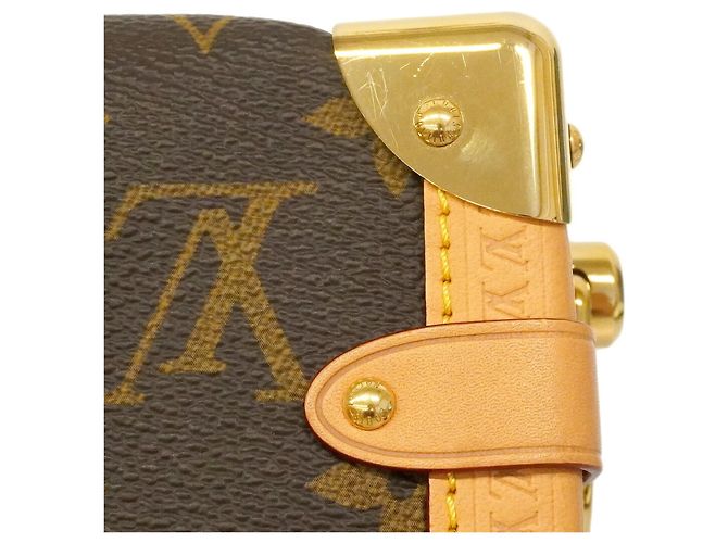 Borsa Louis Vuitton Monogram Trunk MM Marrone - vista 8