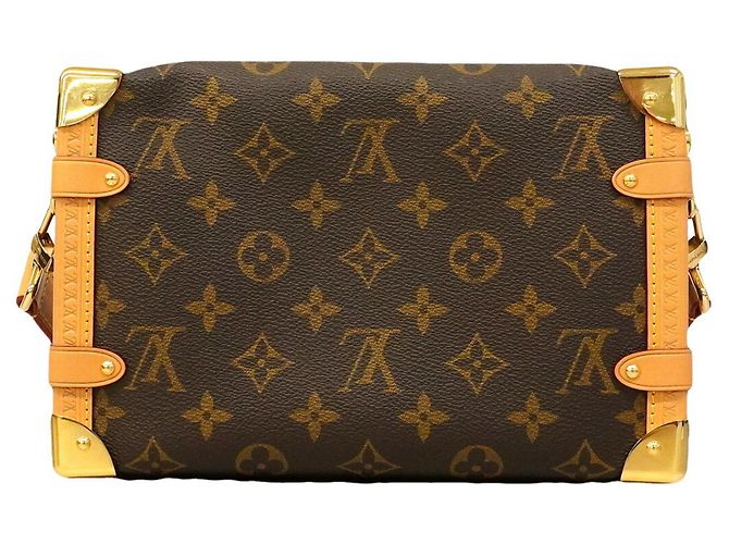 Borsa Louis Vuitton Monogram Trunk MM Marrone - vista 9