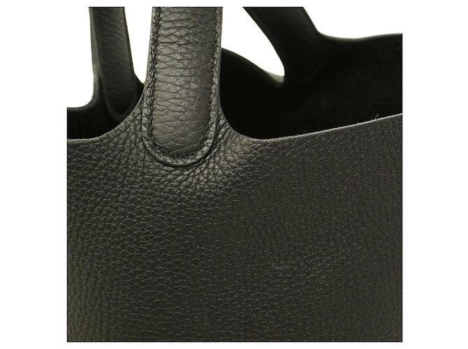 Hermès Hermes Picotin Lock PM Handtasche Schwarz - Ansicht 6