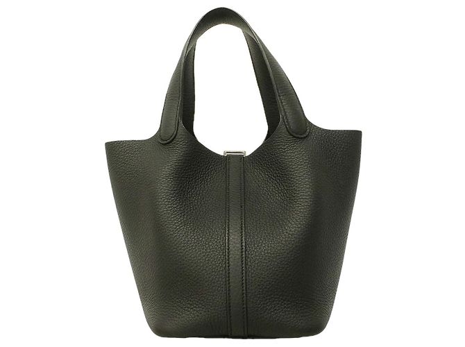 Hermès Hermes Picotin Lock PM Handtasche Schwarz - Ansicht 8