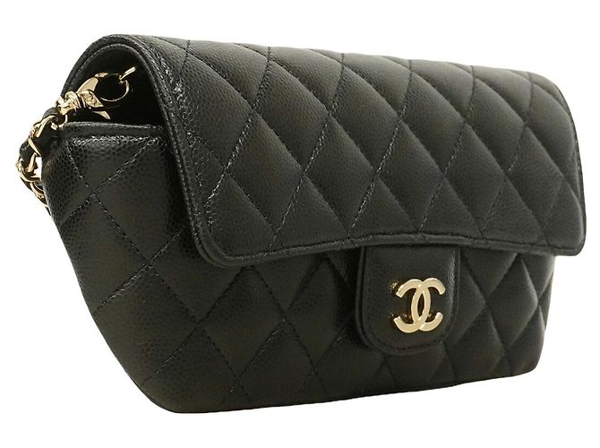 Timeless Borsa a tracolla Chanel Matelassé con catena Nero - vista 2