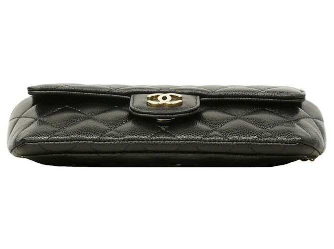 Timeless Borsa a tracolla Chanel Matelassé con catena Nero - vista 3