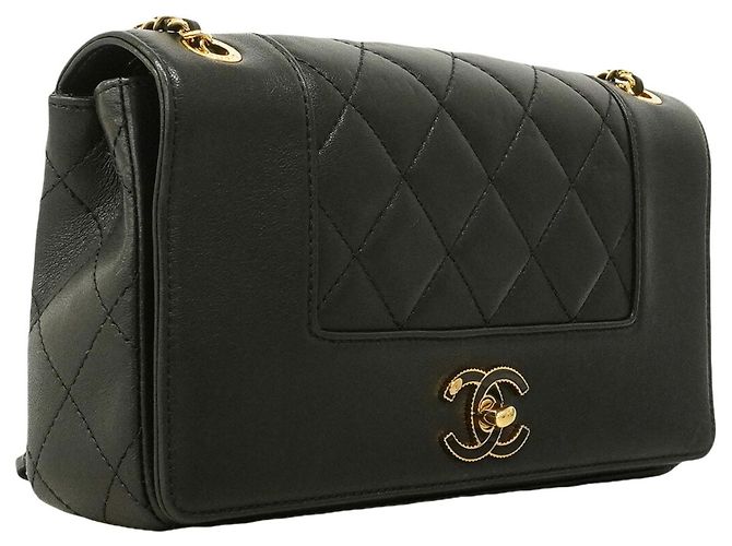 Borsa a tracolla Chanel Mademoiselle Nero - vista 2