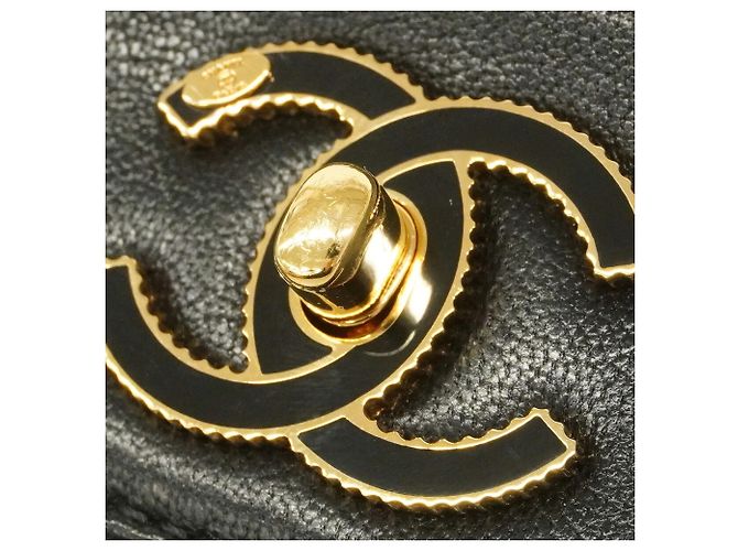 Borsa a tracolla Chanel Mademoiselle Nero - vista 9