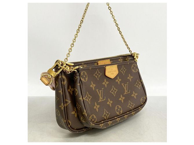 Louis Vuitton Monogram Multipochette Accessoires Schultertasche Braun - Ansicht 2