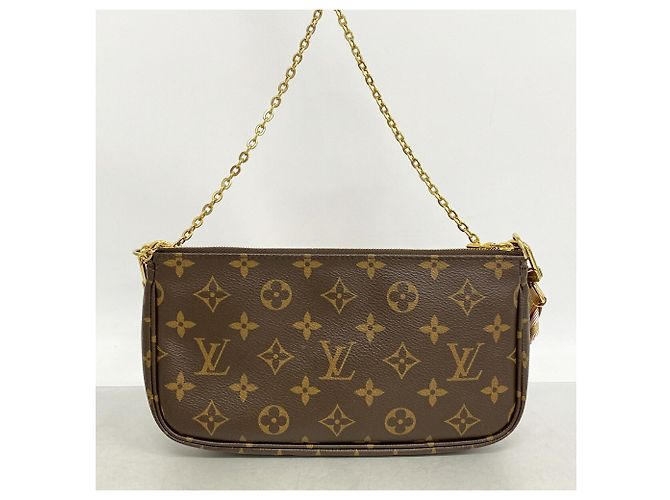 Louis Vuitton Monogram Multipochette Accessoires Schultertasche Braun - Ansicht 9