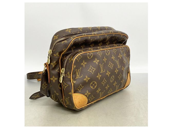 Borsa a tracolla Nile Monogram Louis Vuitton Marrone - vista 2