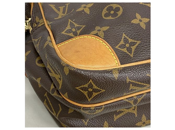 Borsa a tracolla Nile Monogram Louis Vuitton Marrone - vista 6
