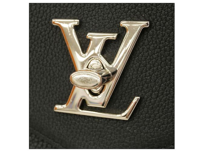 Borsa a mano Louis Vuitton My Lockme Satchel Nero - vista 11