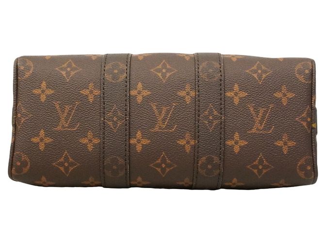 Borsa Louis Vuitton Keepall Bandoulière 25 Monogram Pigment Blu - vista 3