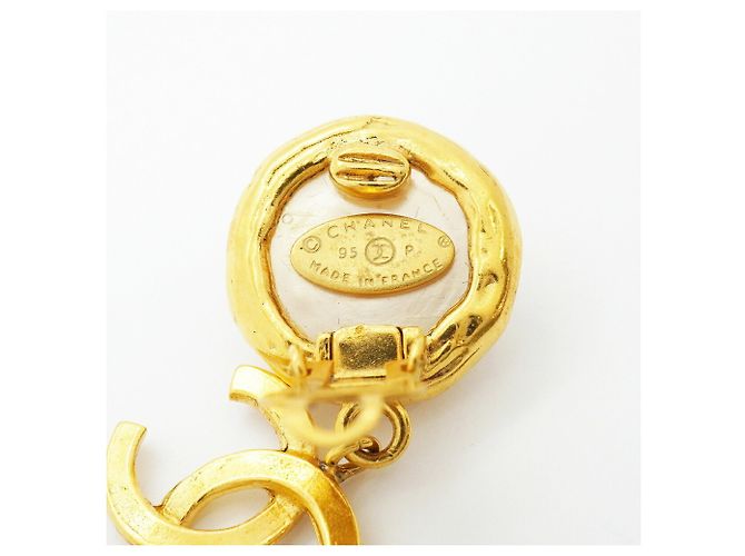 Orecchini a clip placcati oro Chanel D'oro - vista 4