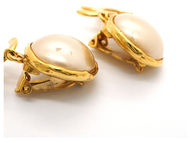 Orecchini a clip placcati oro Chanel D'oro - vista 6