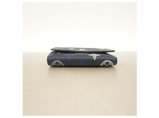 Louis Vuitton Tri-fold Wallet Navy blue - view 2
