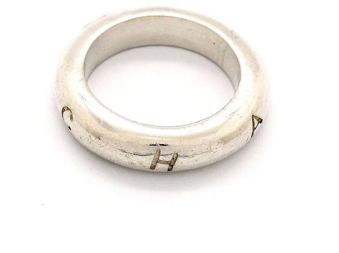 Anello a Fascia Chanel in Argento 925 - vista 3
