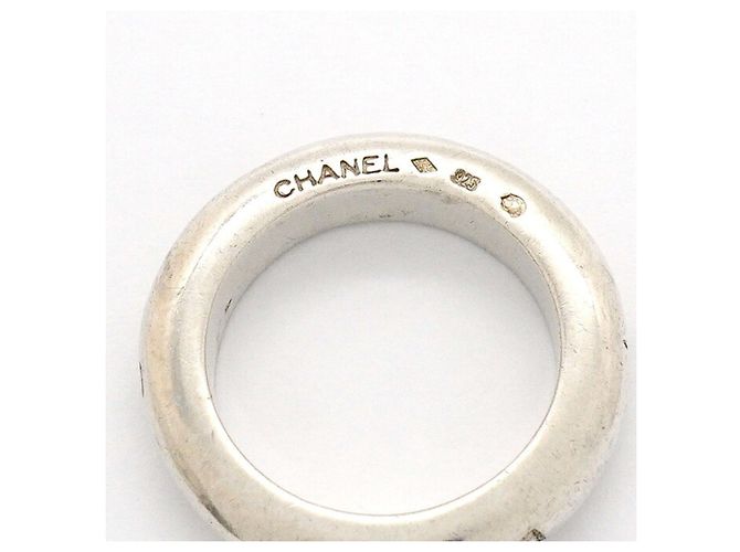 Anello a Fascia Chanel in Argento 925 - vista 4