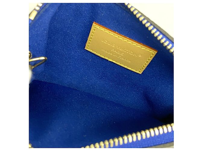Louis Vuitton Monogram Perfo Pochette Marrone - vista 4