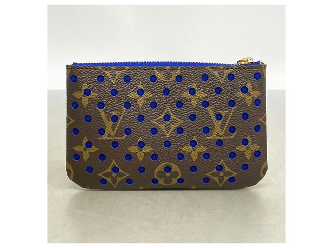 Louis Vuitton Monogram Perfo Pochette Marrone - vista 6